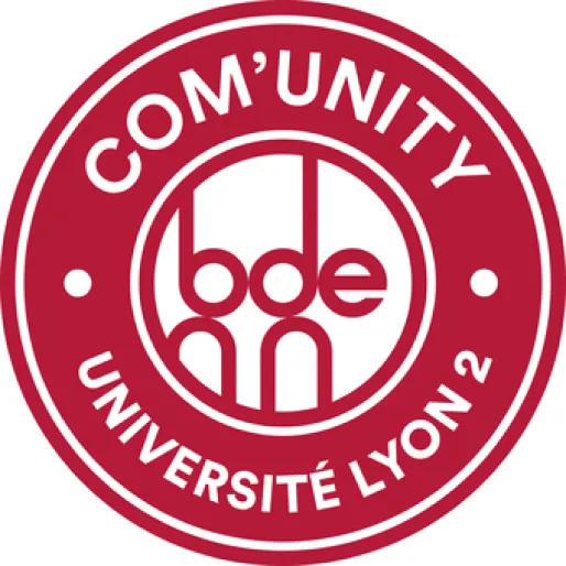 Logo du BDE Com'unity Lyon 2